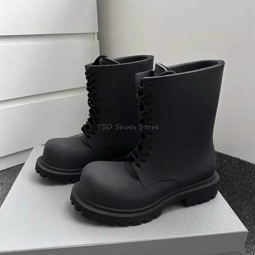 Dikke Bodem Zwarte Laarzen voo - Chelsea Boots Men recensie en prijs