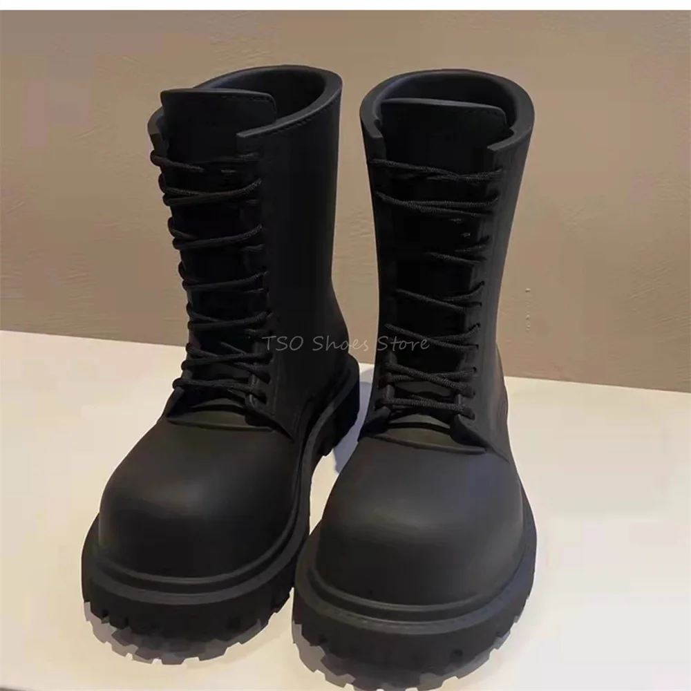 Dikke Bodem Zwarte Laarzen voo - Chelsea Boots Men recensie en prijs