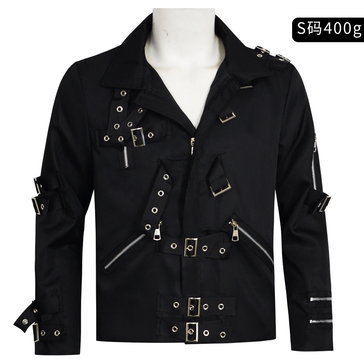 Punk Heavy Metal V8 leren jack - Men'S Fashion Leather Jacket recensie en prijs