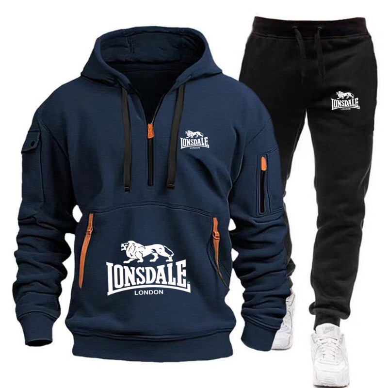 LONSDALE Heren Kangoeroezak Ho - Mens Fashion Zip Up recensie en prijs