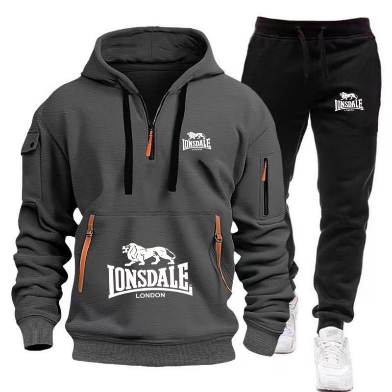 LONSDALE Heren Kangoeroezak Ho - Mens Fashion Zip Up recensie en prijs