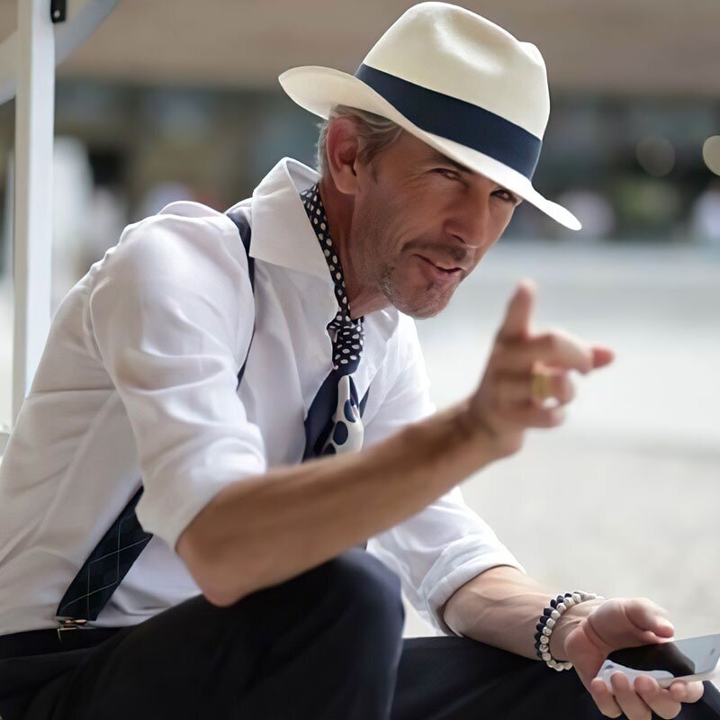 Fedora-hoeden met korte rand,  - Mens Fashion In The 1920S recensie en prijs