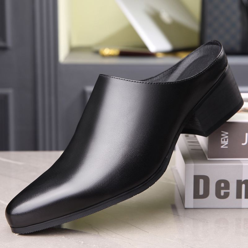 Gepunte herensandalen Business - Mens Fashion Dress Shoes recensie en prijs