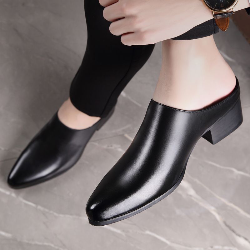 Gepunte herensandalen Business - Mens Fashion Dress Shoes recensie en prijs