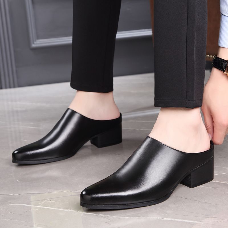 Gepunte herensandalen Business - Mens Fashion Dress Shoes recensie en prijs