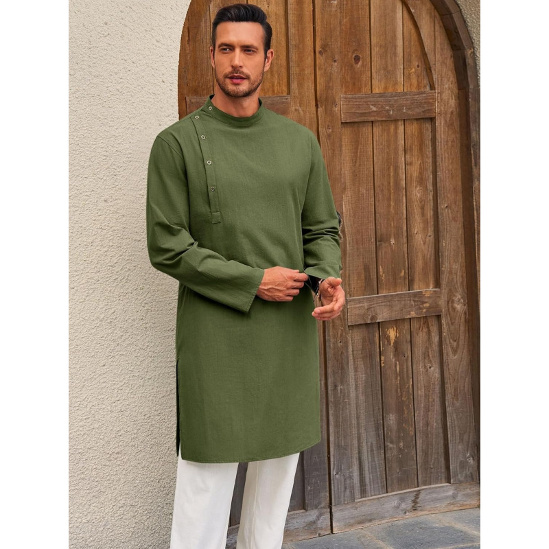 Heren Kaftan Thobe Robe Lange  - Men'S Fashion Kurta recensie en prijs