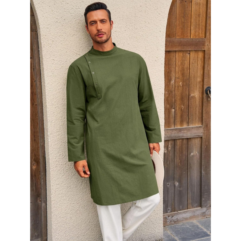 Heren Kaftan Thobe Robe Lange  - Men'S Fashion Kurta recensie en prijs
