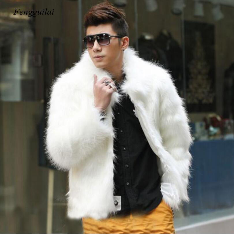 Homme Jas Kunstleer Mannen Wit - Men'S Fashion Leather Jacket recensie en prijs