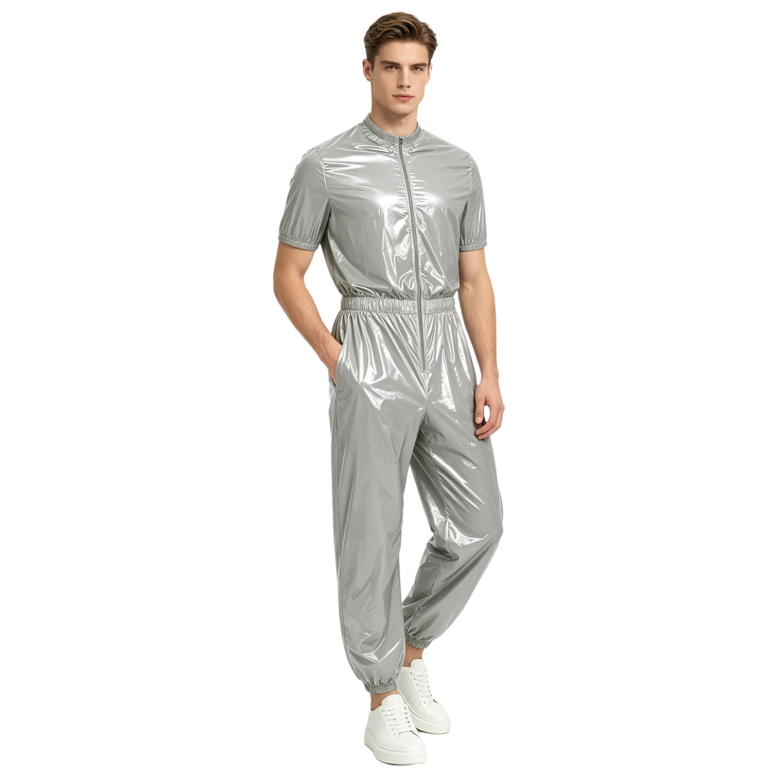 Heren waterdichte unitard jump - Mens Fashion Zip Up recensie en prijs