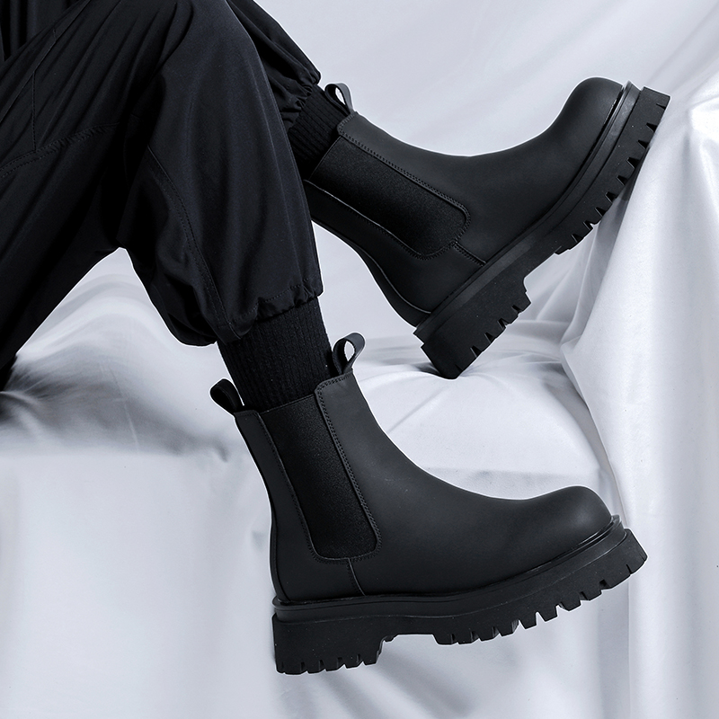 2026 Platform Zwarte High Top  - Chelsea Boots Men recensie en prijs