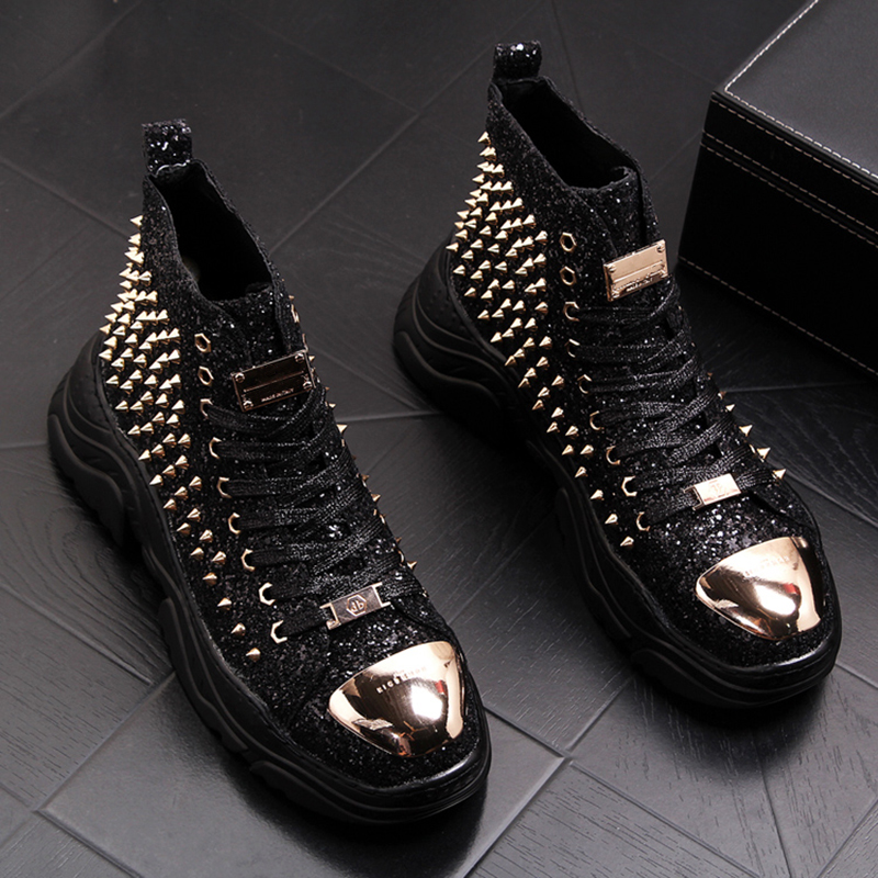 Heren Luxe Mode Prom Nachtclub - Mens Fashion Dress Shoes recensie en prijs