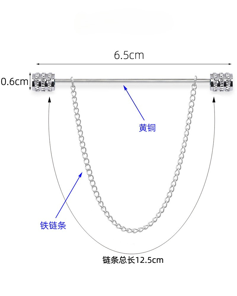 Nieuwe herenbroche voor overhe - Men'S Fashion Jewelry recensie en prijs
