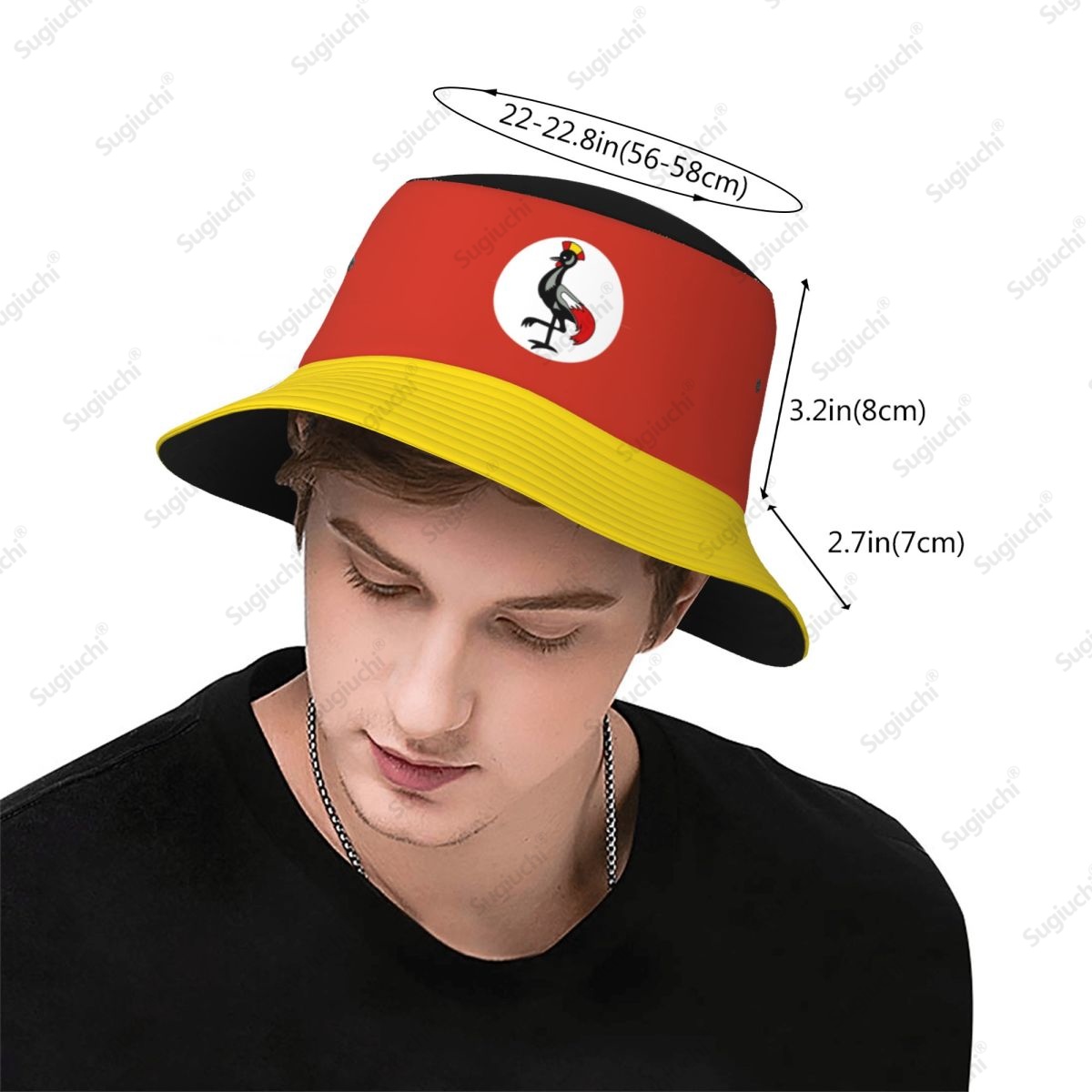 2023 Oeganda 3D Vlag Mannen Vr - Men Fashion Uganda recensie en prijs