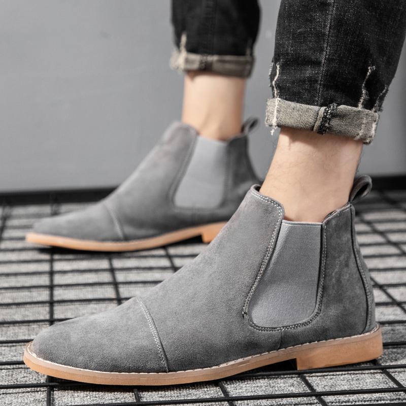 Heren Chelsea Boots Suède lere - Chelsea Boots Men recensie en prijs