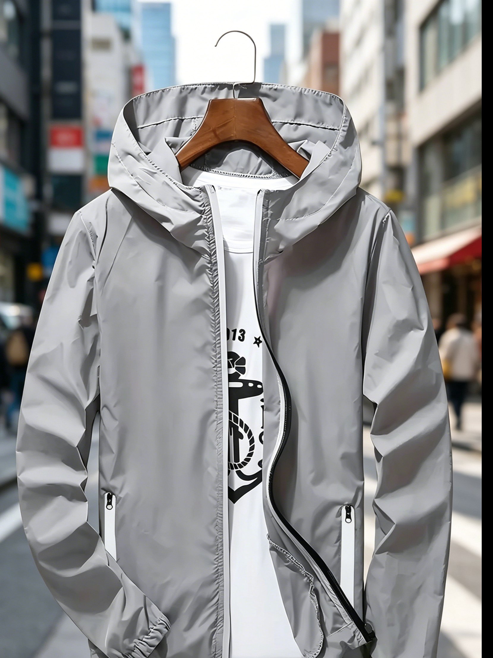 Heren Premium Lichtgewicht Win - Mens Fashion Zip Up recensie en prijs