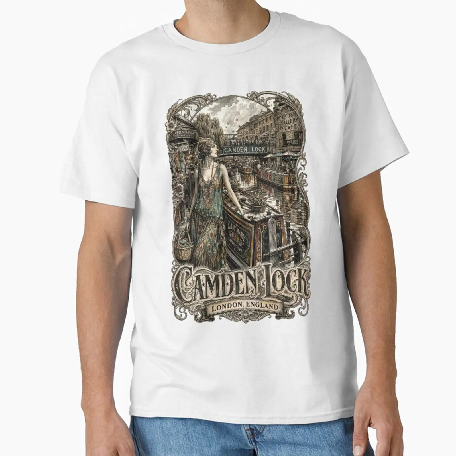 Vintage Camden Lock Londen Eng - Mens Fashion In The 1920S recensie en prijs