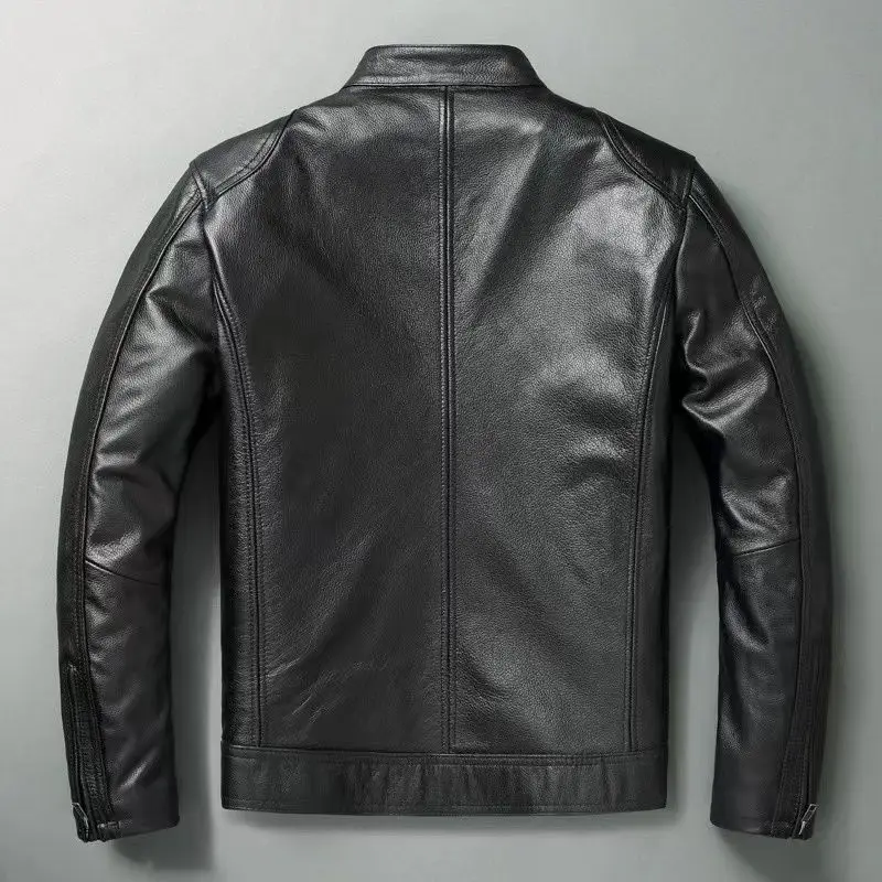 Echt Leren Jas Heren 100% Koei - Men'S Fashion Leather Jacket recensie en prijs