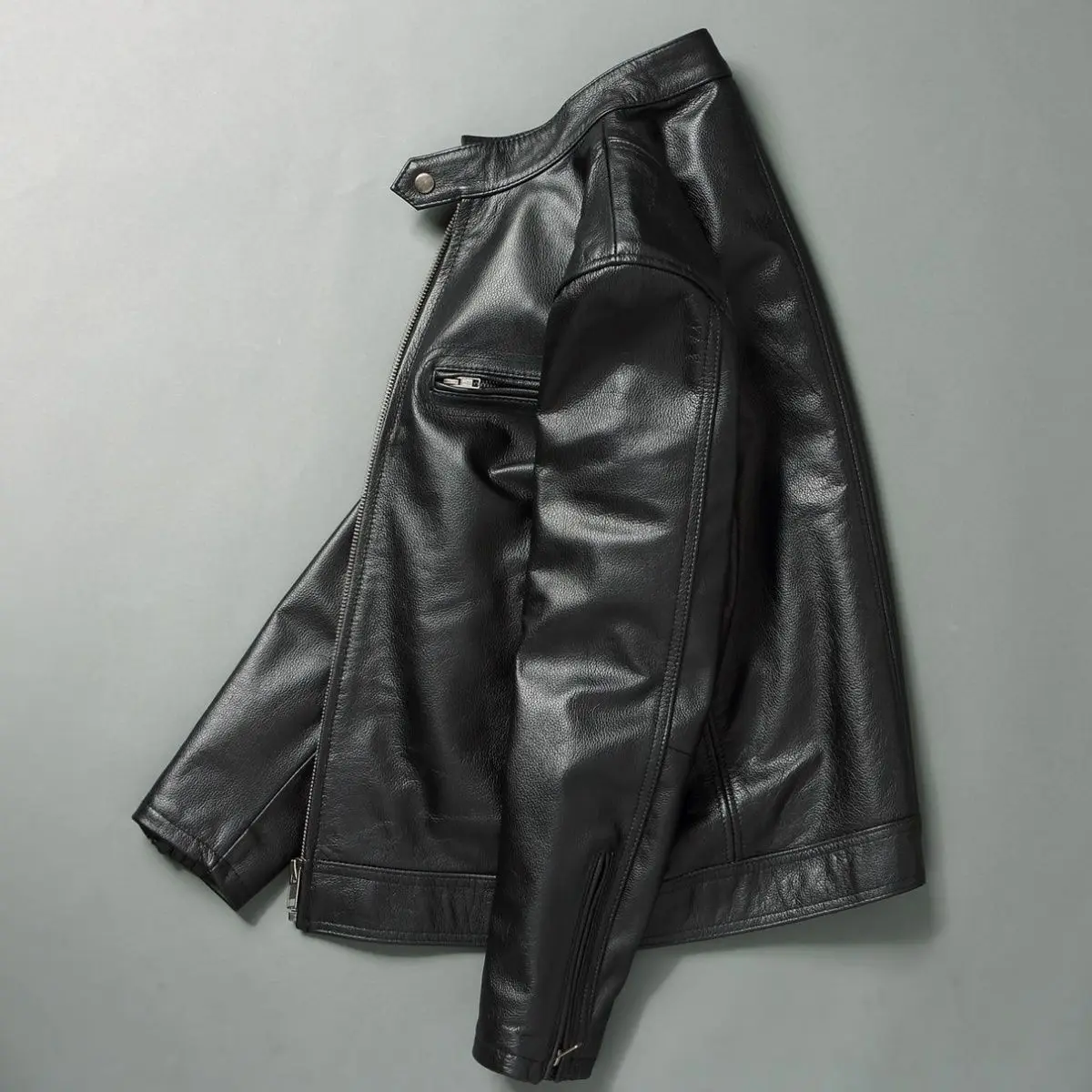 Echt Leren Jas Heren 100% Koei - Men'S Fashion Leather Jacket recensie en prijs